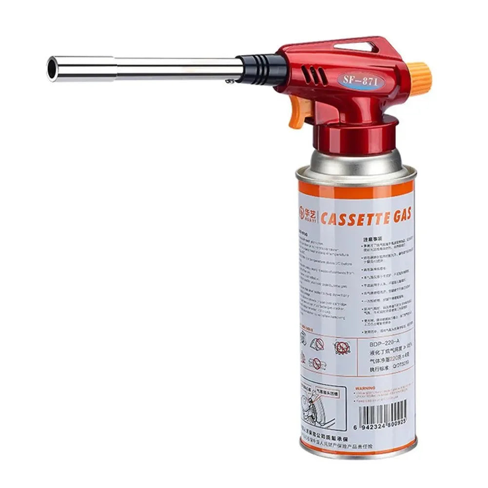 Welding Heating Burner Liquefied Propane Gas Tool for Outdoor Camping BBQ - Gas Torch Lighter for Cooking and Fire Starting - Trekker Essentials