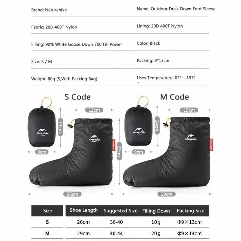 White Goose Down Gloves for Winter Sports - Trekker Essentials