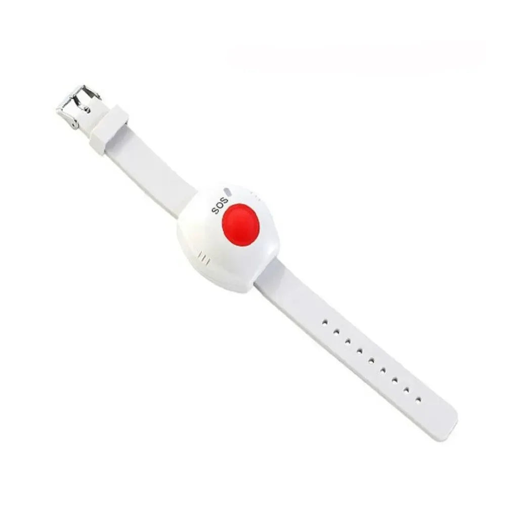 WIFI SOS Button for Elderly - RF 433MHz Panic Button Emergency Alarm Wireless Watch Bracelet with Smartphone App Integration - Trekker Essentials