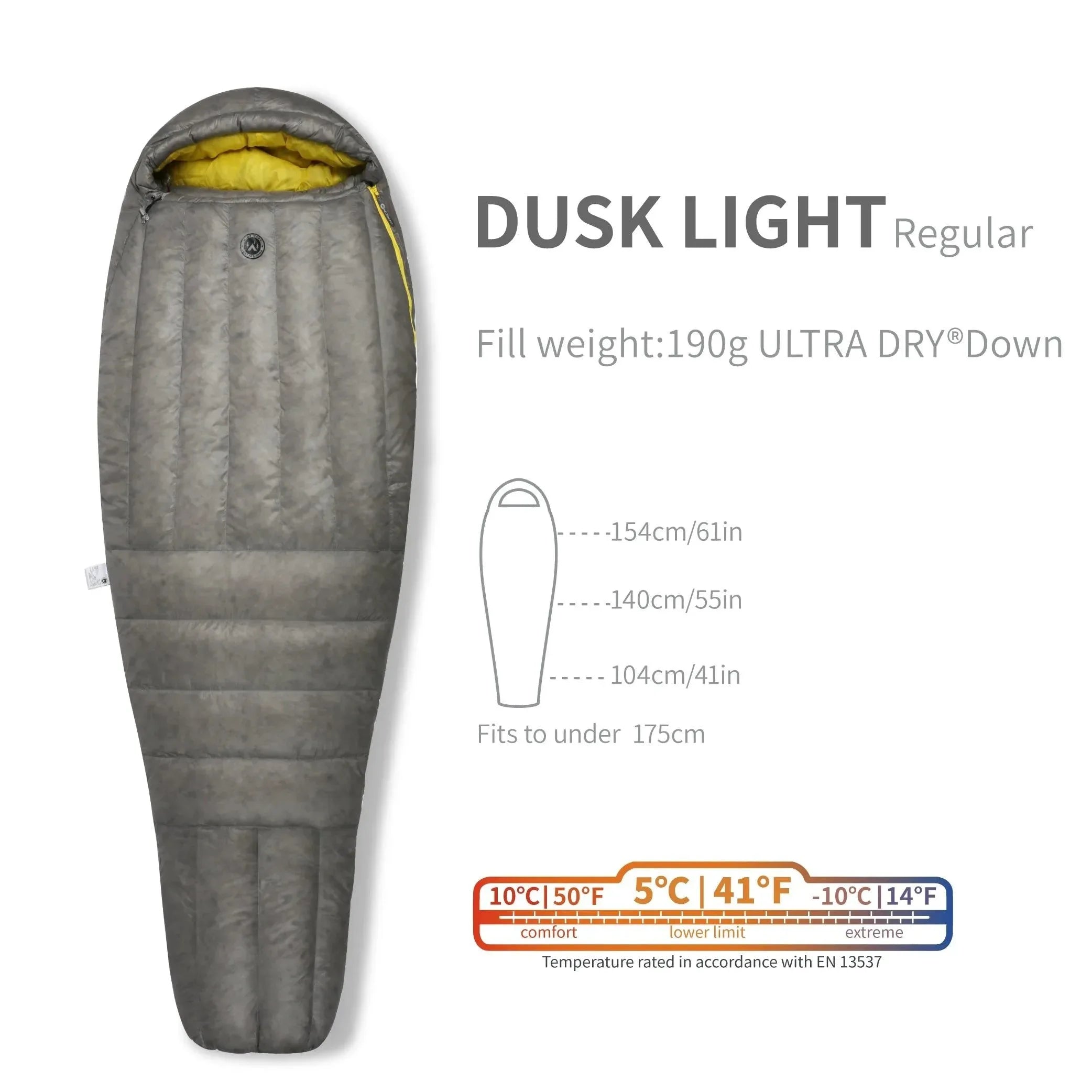 Wind Hard Dusk Upgrade 7D Nylon DWR 800FP Ultra Dry Down Pro Ultralight Sleeping Bag - Trekker Essentials