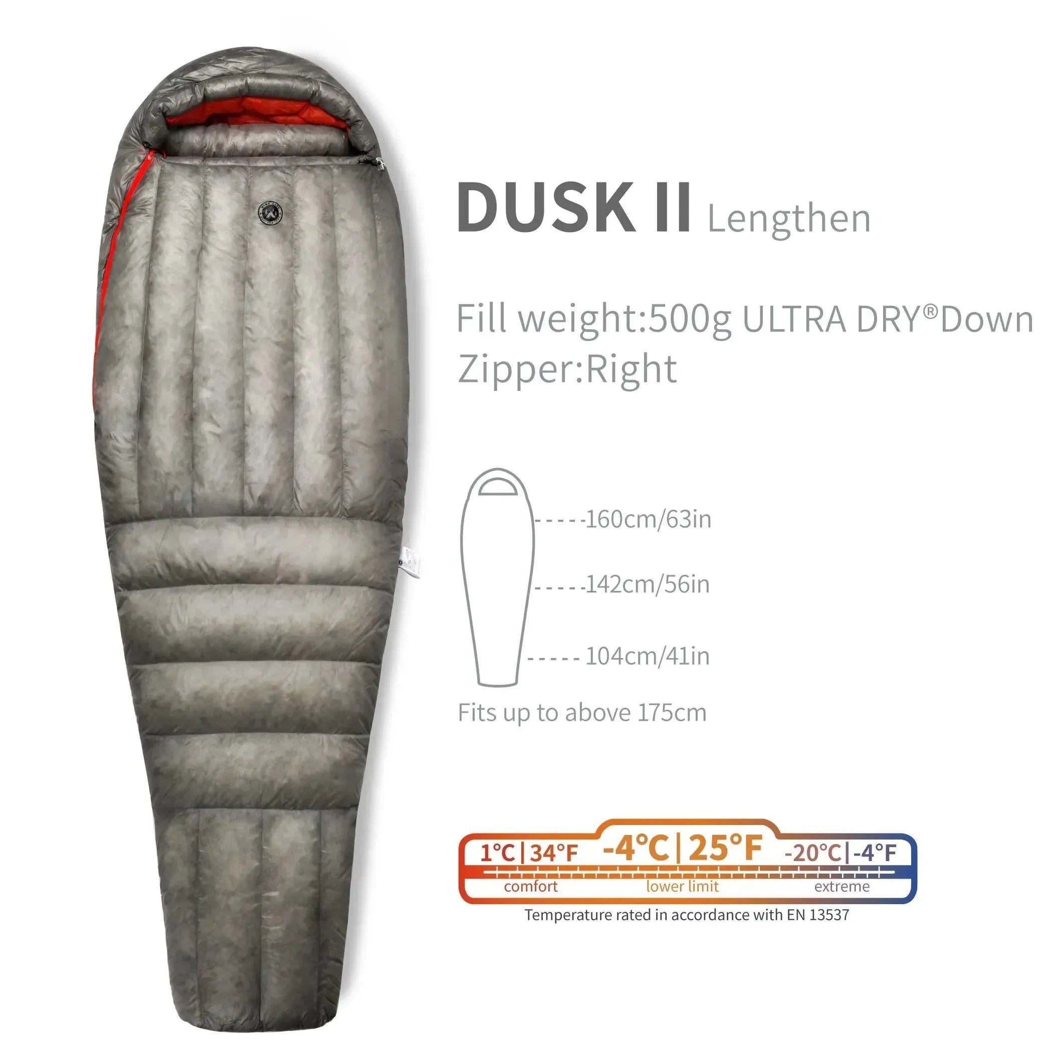 Wind Hard Dusk Upgrade 7D Nylon DWR 800FP Ultra Dry Down Pro Ultralight Sleeping Bag - Trekker Essentials