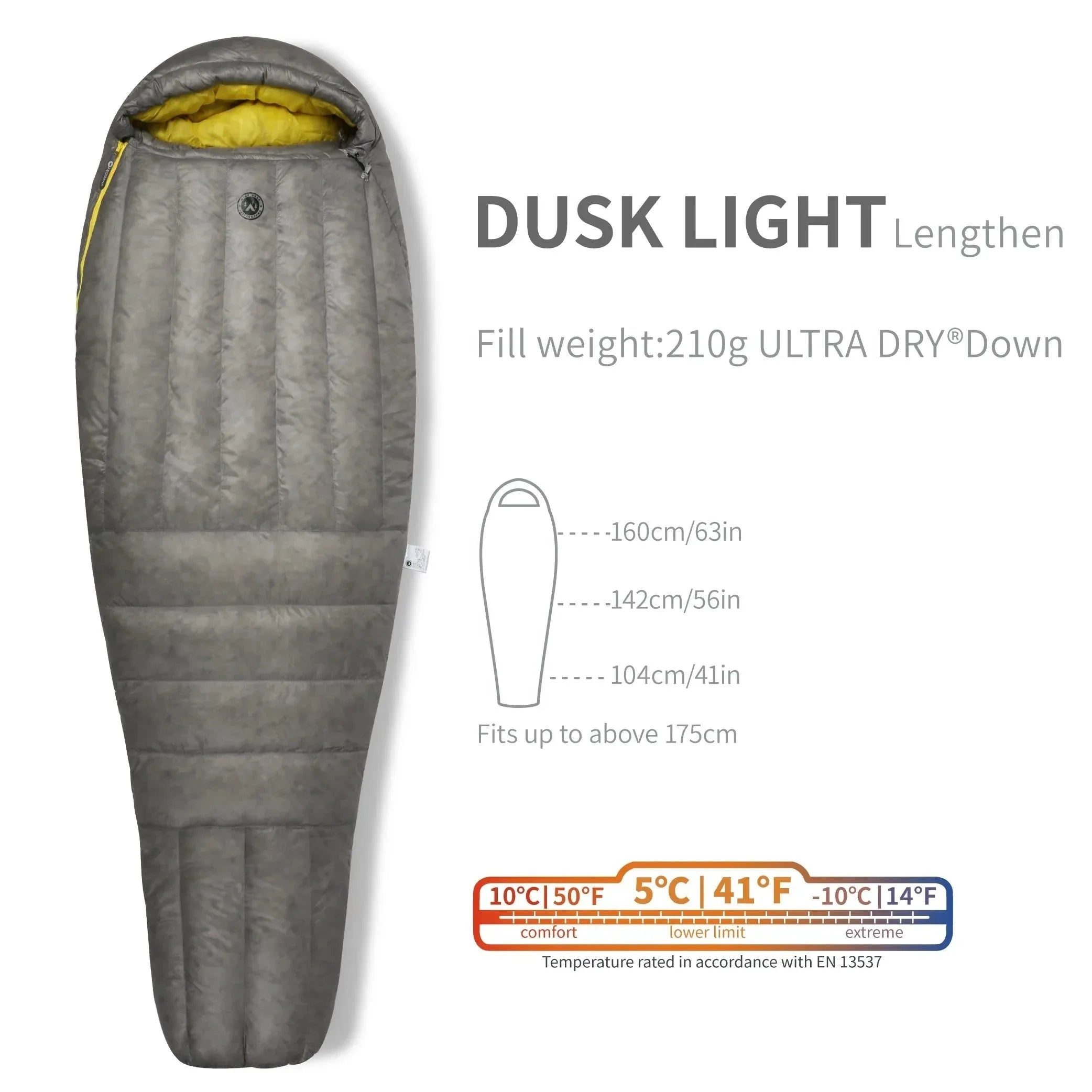 Wind Hard Dusk Upgrade 7D Nylon DWR 800FP Ultra Dry Down Pro Ultralight Sleeping Bag - Trekker Essentials