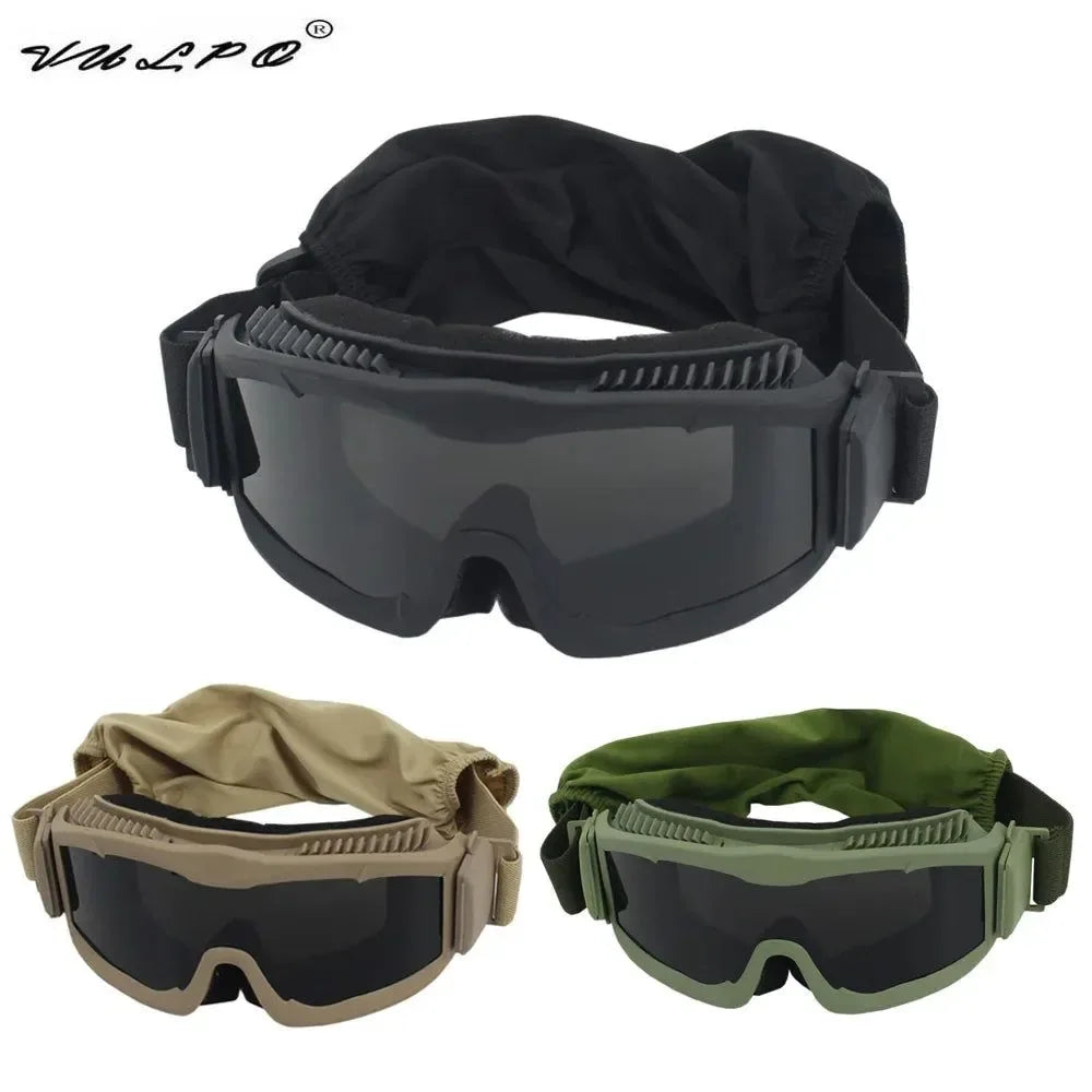 Windproof Anti-Fog Goggles - UV Protection for Hunting, Shooting, and Outdoor Activities - Trekker Essentials