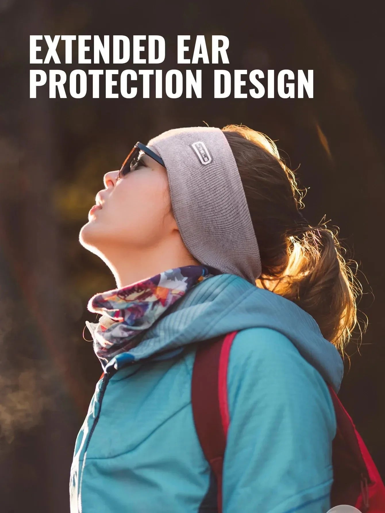 Windproof Fleece Ear Warmer Headband – Moisture-Wicking Winter Ear Protection - Trekker Essentials