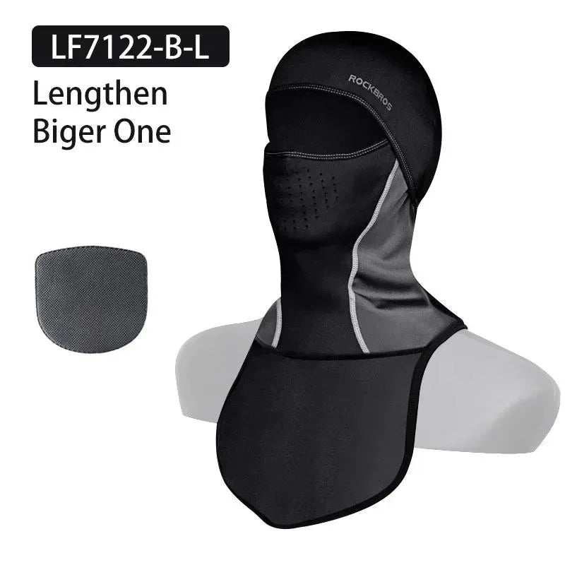 Windproof Thermal Fleece Ski Mask – Full Face Cover Balaclava for Snowboarding & Cycling - Trekker Essentials