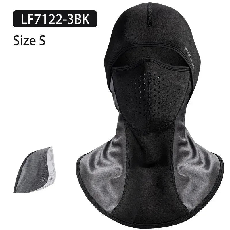 Windproof Thermal Fleece Ski Mask – Full Face Cover Balaclava for Snowboarding & Cycling - Trekker Essentials