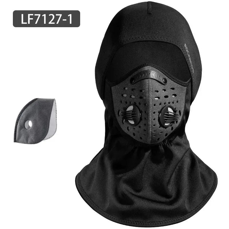 Windproof Thermal Fleece Ski Mask – Full Face Cover Balaclava for Snowboarding & Cycling - Trekker Essentials