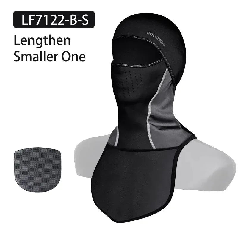 Windproof Thermal Fleece Ski Mask – Full Face Cover Balaclava for Snowboarding & Cycling - Trekker Essentials