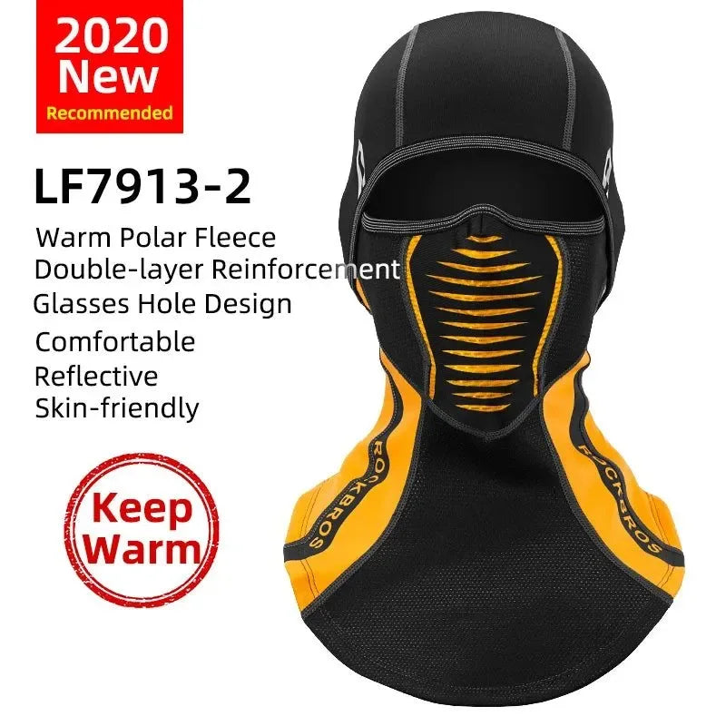 Windproof Thermal Fleece Ski Mask – Full Face Cover Balaclava for Snowboarding & Cycling - Trekker Essentials