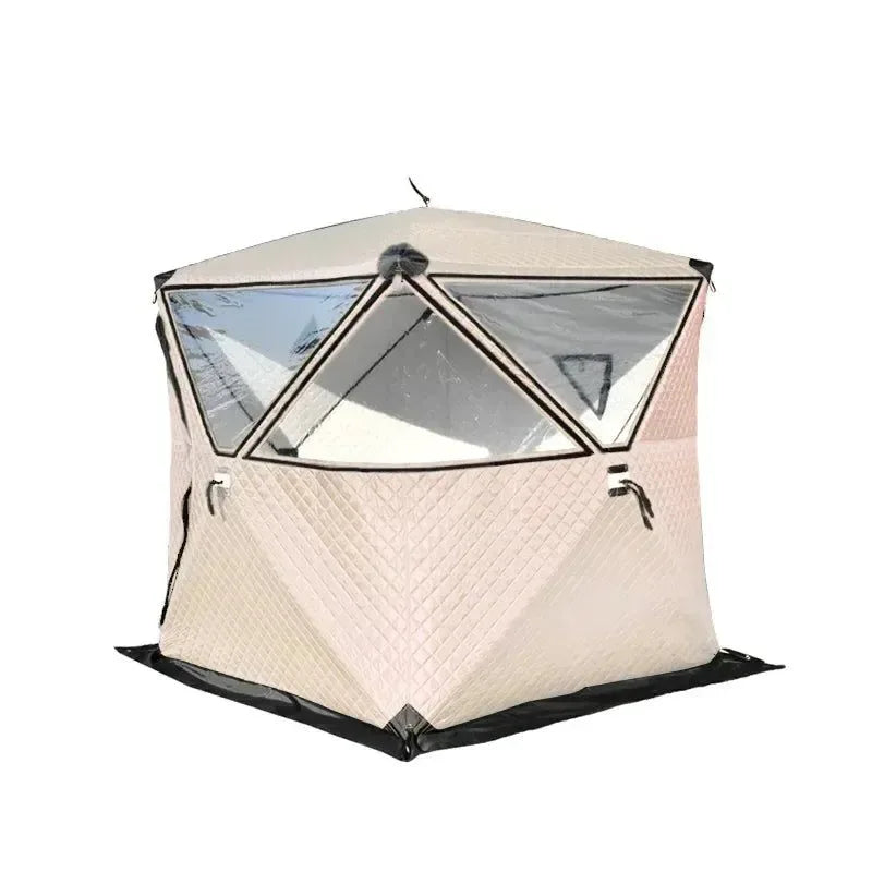 Winter Ice Fishing Pop Up Tent - Portable Sauna & Camping Shelter - Trekker Essentials