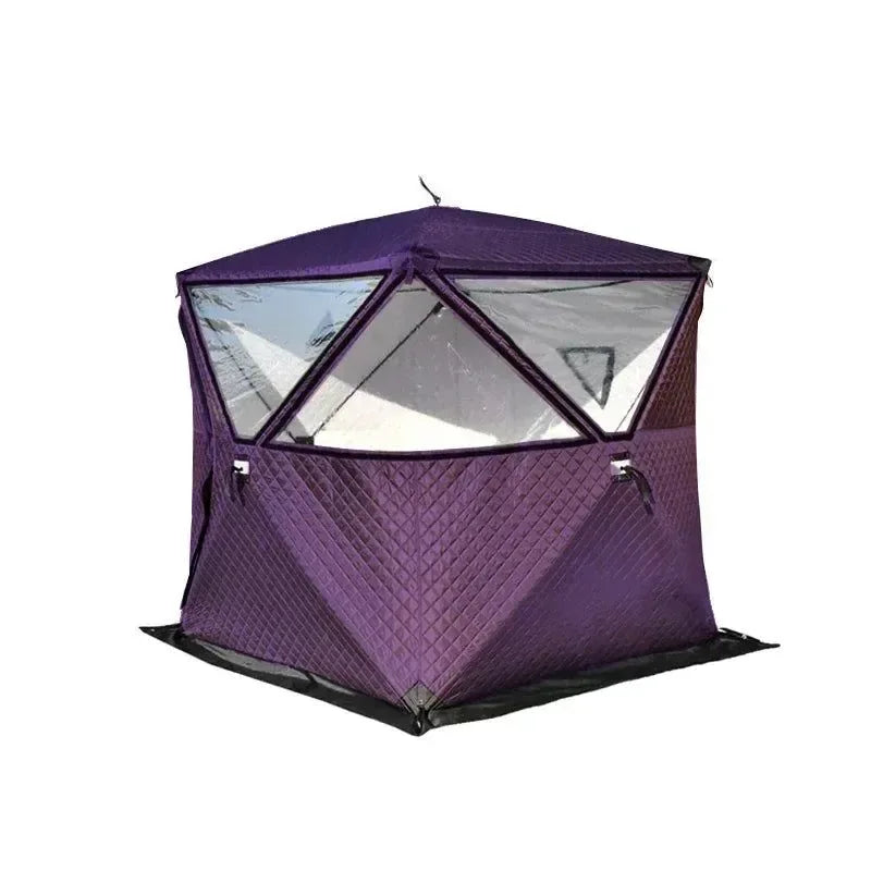Winter Ice Fishing Pop Up Tent - Portable Sauna & Camping Shelter - Trekker Essentials