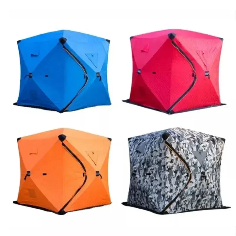 Winter Ice Fishing Pop Up Tent - Portable Sauna & Camping Shelter - Trekker Essentials