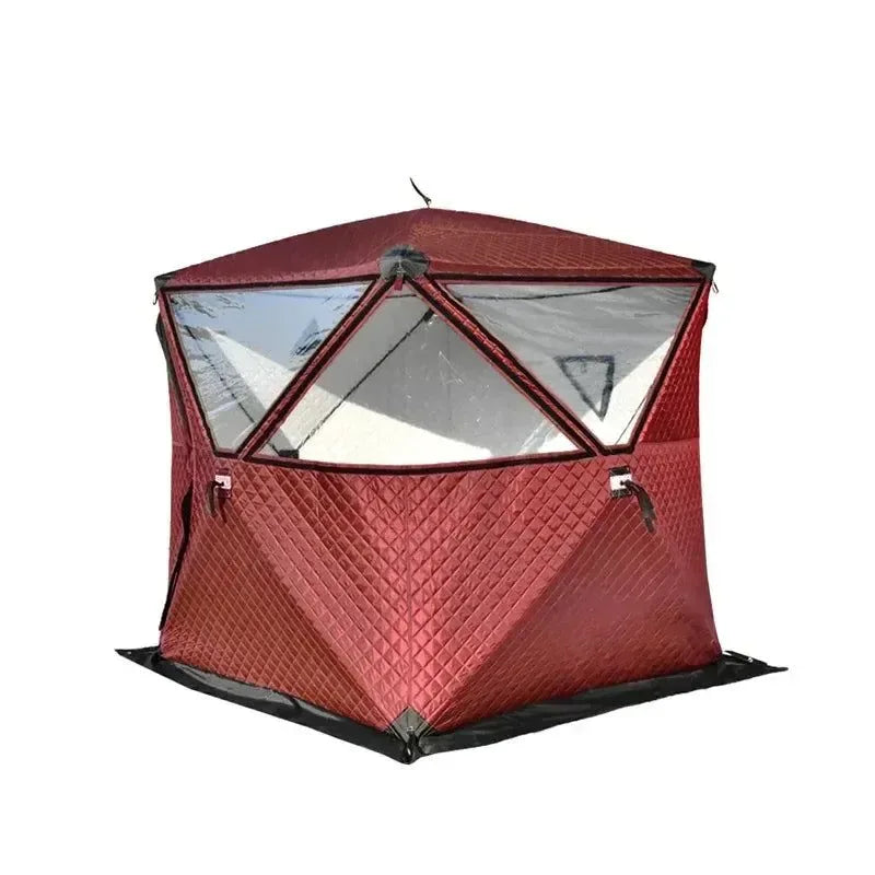 Winter Ice Fishing Pop Up Tent - Portable Sauna & Camping Shelter - Trekker Essentials