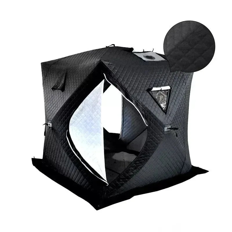 Winter Ice Fishing Pop Up Tent - Portable Sauna & Camping Shelter - Trekker Essentials