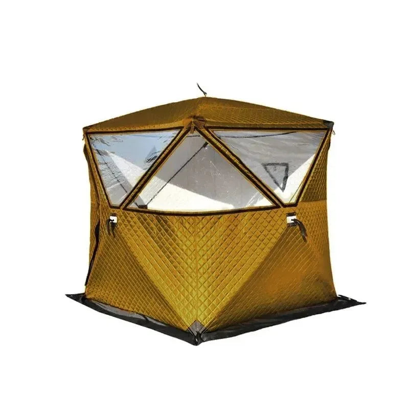 Winter Ice Fishing Pop Up Tent - Portable Sauna & Camping Shelter - Trekker Essentials