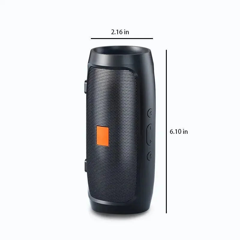 Wireless Portable TWS Bluetooth Dual Speaker - Stereo Subwoofer with Music Playback, FM Radio, and TF Card Support - Trekker Essentials