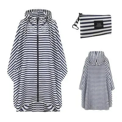 Women Men Poncho Raincoat - Waterproof Tent Cover for Outdoors Hiking and Biking - Trekker Essentials