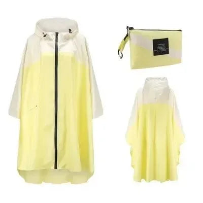 Women Men Poncho Raincoat - Waterproof Tent Cover for Outdoors Hiking and Biking - Trekker Essentials